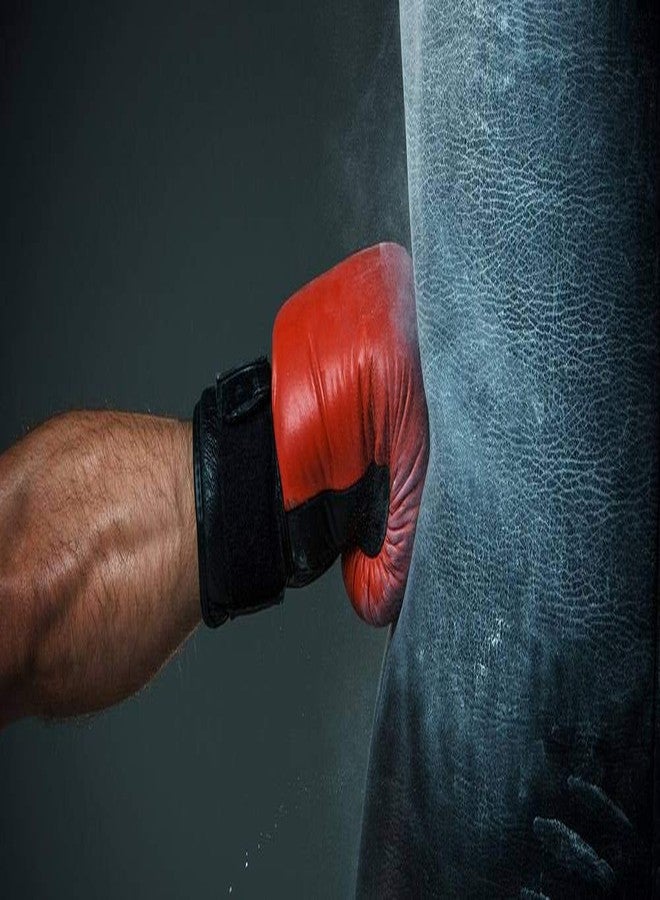 Jonex JJ Jonex Punching Bag, Boxing Bag, Karate Bag, Unfilled Boxing Kit with Hanging Chain Unfilled Boxing Kit Gold (Red, 36") - Image 4