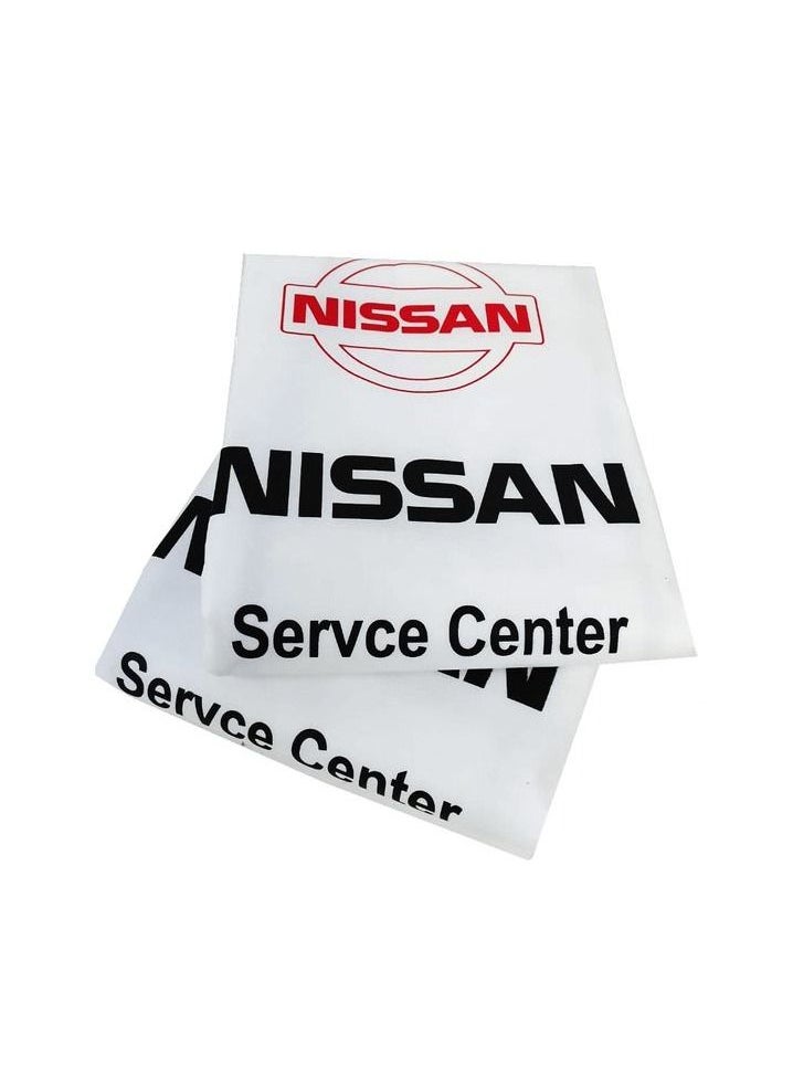 Nissan Universal Car Seat Dust Dirt Protection Cover, Car Seat Cover, Extra Protection For Your Seat 2 pcs Set  - Image 1