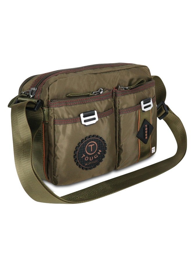 NFI essentials Cross Body Sling Bag For Men & Women for Office Travelling Stylish Multipurpose Messenger Chest Bag for College & Classes, One Side Shoulder (MSB-8) - Image 1