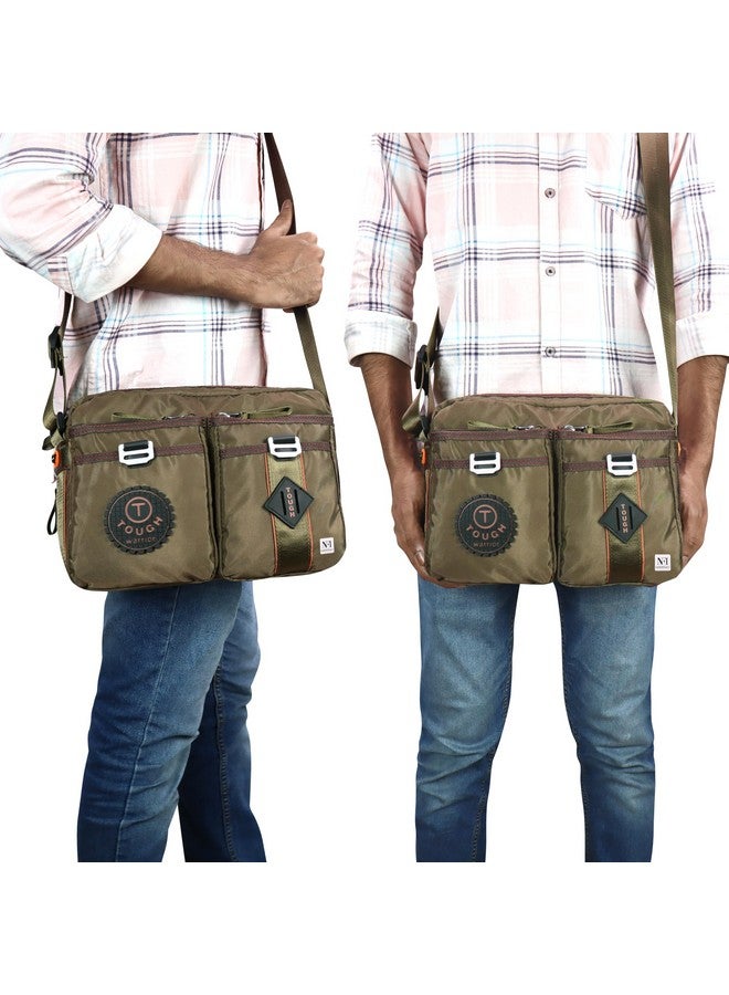 NFI essentials Cross Body Sling Bag For Men & Women for Office Travelling Stylish Multipurpose Messenger Chest Bag for College & Classes, One Side Shoulder (MSB-8) - Image 5