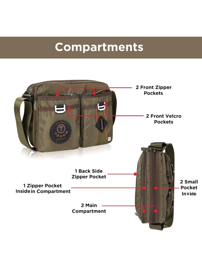 NFI essentials Cross Body Sling Bag For Men & Women for Office Travelling Stylish Multipurpose Messenger Chest Bag for College & Classes, One Side Shoulder (MSB-8) - Image 3