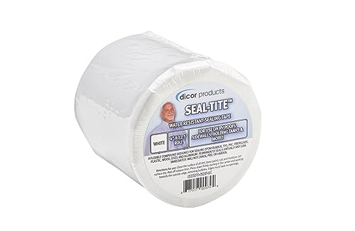 Dicor 522TPO-4125-1C Seal-Tite RV, Trailer, Motorhome Sealing Repair Tape - 4" x 12.5' Roll - White - Image 2