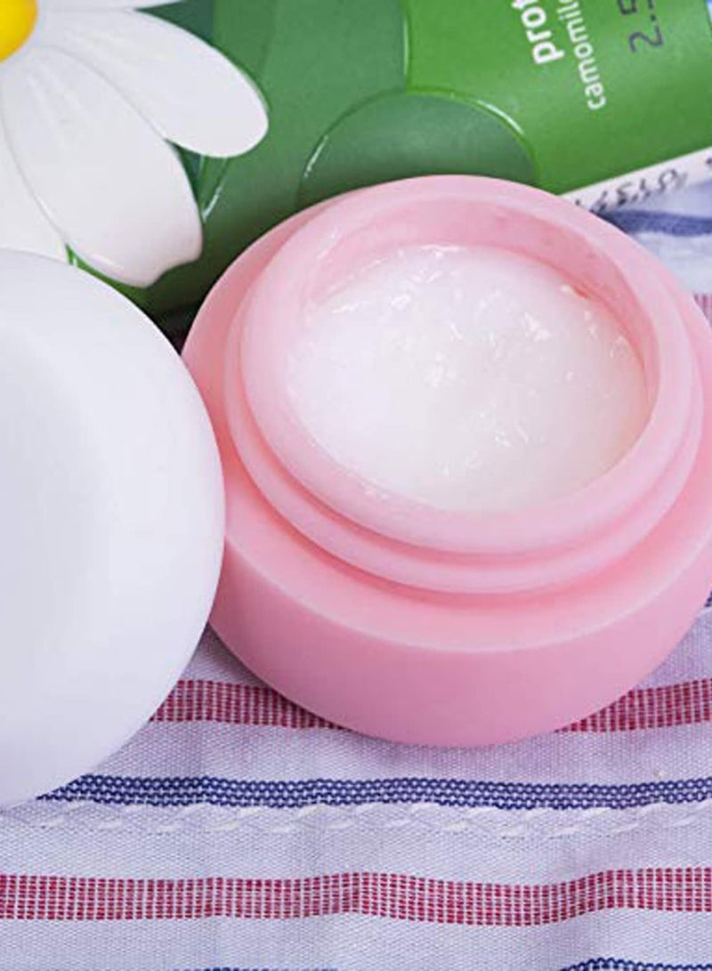 Zikra Travel Containers for Toiletries Silicone Cream Jars Travel Size Containers Leak-proof Travel Accessories with Lid for Cosmetic Makeup Face Body Hand Cream (4 PCS) - Image 4