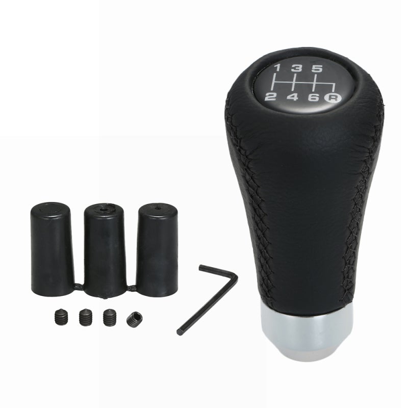 Car Gear Stick Shift Knob 5 Speed Universal Manual Shifter Knob Red And Black - Easy Installation No Modification Required - Stylish Design For Car Interior Upgrade - Image 2