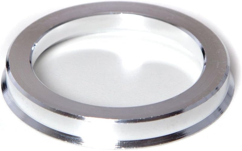 Circuit Performance 73.1mm OD to 66.6mm ID Silver Aluminum Hub Centric Rings - Image 3