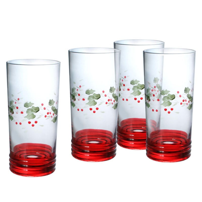 Pfaltzgraff Winterberry Cooler Glasses (20-Ounce  Set Of 4) - Image 1