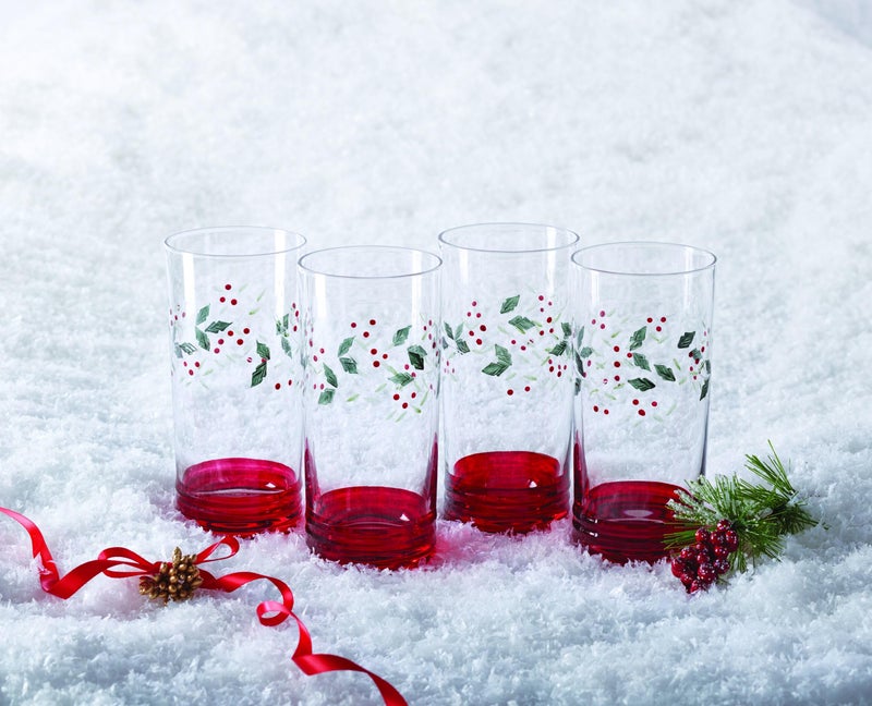 Pfaltzgraff Winterberry Cooler Glasses (20-Ounce  Set Of 4) - Image 2