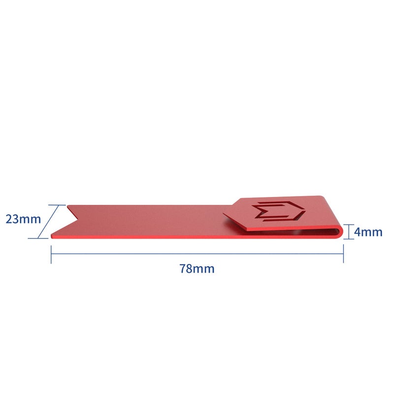 Czur Metal Bookmarks - Unique Gift Bookmarks For Women And Men Made Of Aeronautical Aluminum For Long-Lasting Use 1 Piece - Image 5