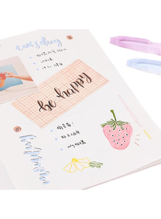 Pentel Colorful Soft-Tip Gel Pen, Elastic Tip Water-Based Pen Touch For Journaling, Letters, And Greeting Cards, Ses15C Moon White - Image 3