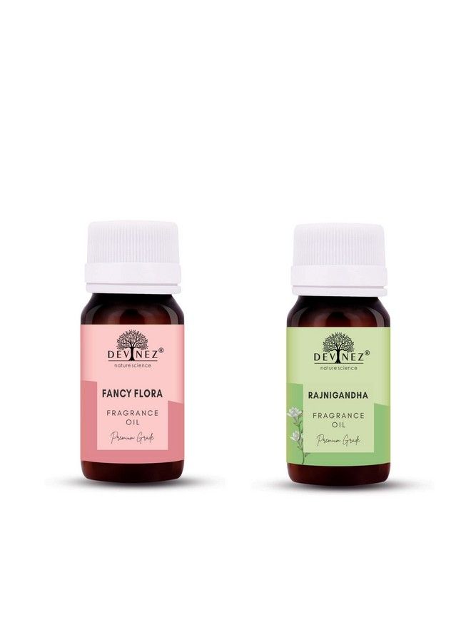 Devinez Fancy Flora Denim Rajnigandha Aroma Oil For Tealight Reed And Ultrasonic Diffuser (30Ml Each) - Image 2