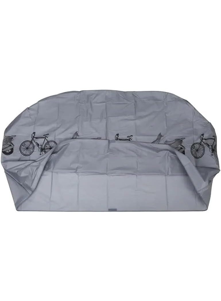 Bicycle cover suitable for all bike sizes, waterproof and dustproof, easy to install and store. - Image 4