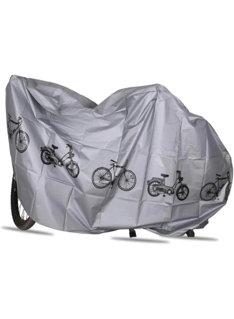 Bicycle cover suitable for all bike sizes, waterproof and dustproof, easy to install and store. - Image 5