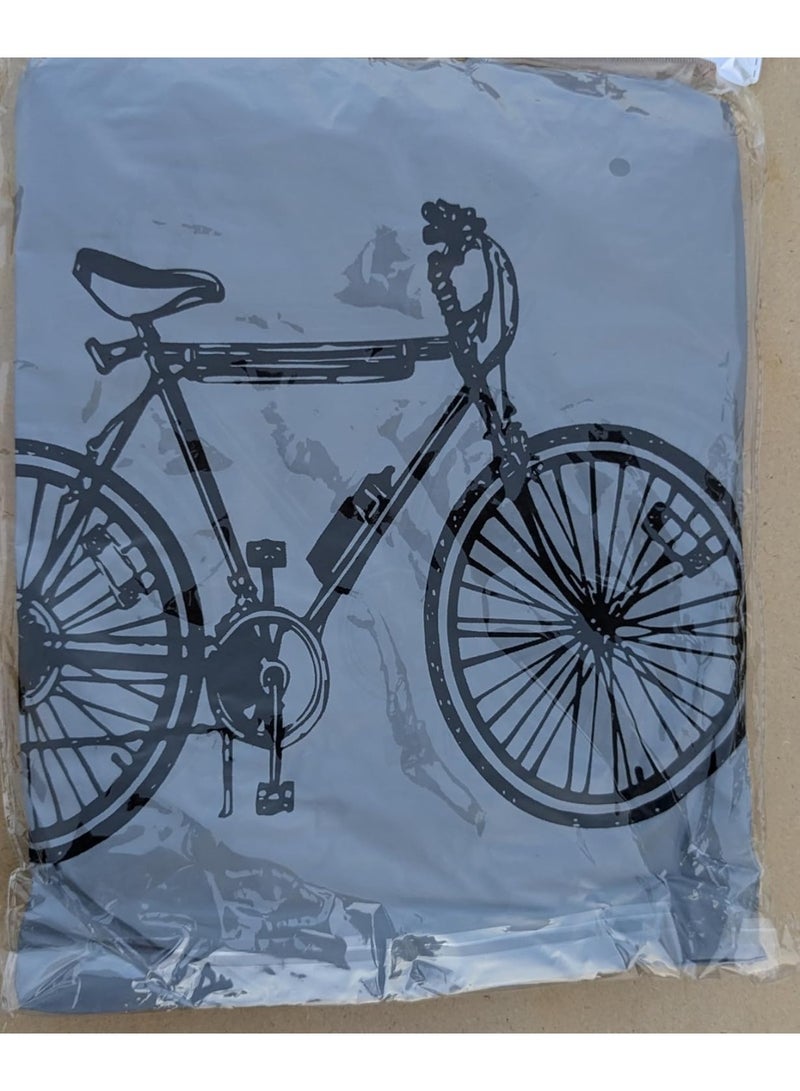 Bicycle cover suitable for all bike sizes, waterproof and dustproof, easy to install and store. - Image 2