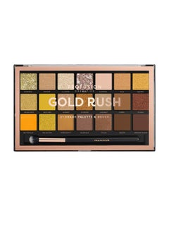 Profusion Cosmetics Gold Rush Eyeshadow Palette Collection & Brush By Profusion Cosmetics  - Image 2