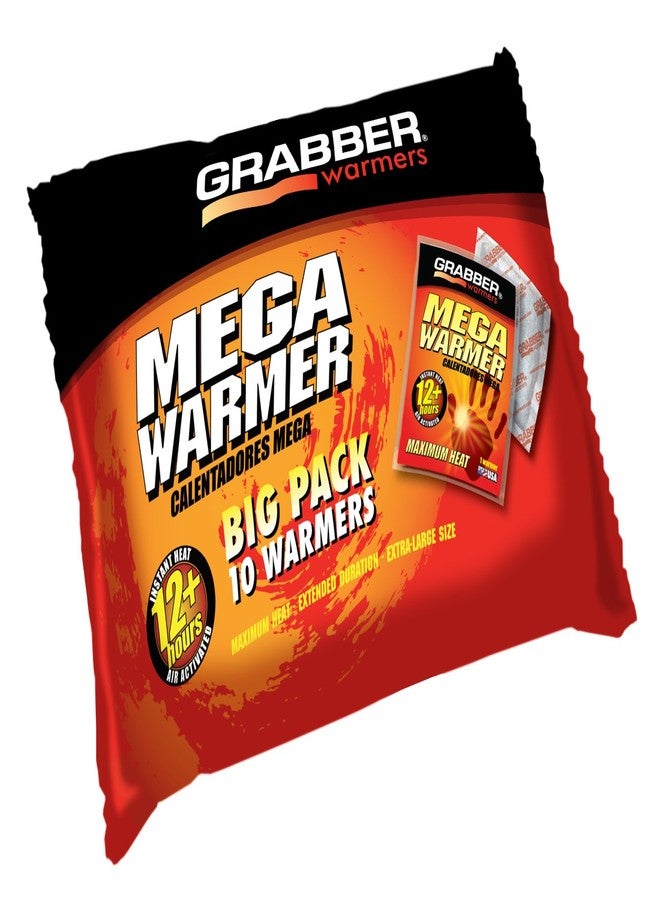 Grabber Big Pack 12 Hour Mega Warmers, 10-Count - Image 1