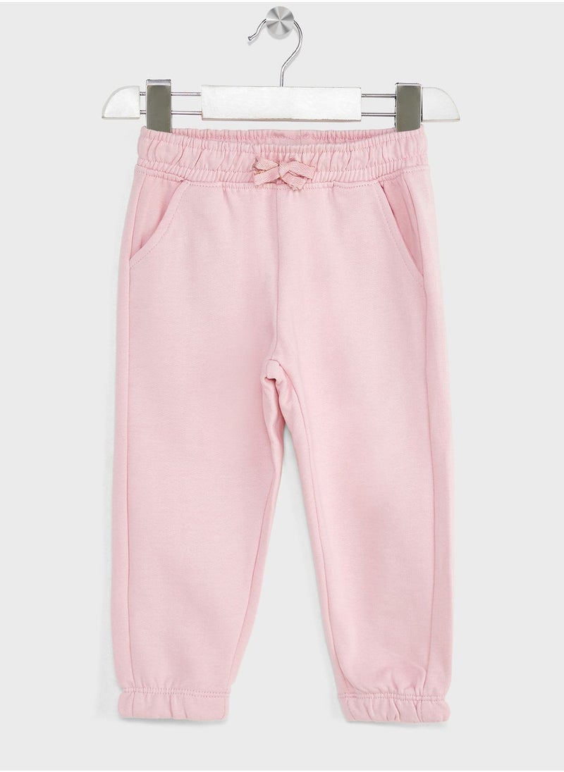 Ripples - Girls Slogan Printing Hoodie And Jogger Set - Image 1