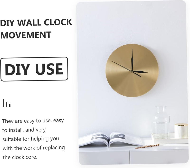 DIY Silent Clock Movement Mechanism Kit for Wall Clocks High-Grade Parts for Repair Compatibility with Various Dial Styles - Image 2