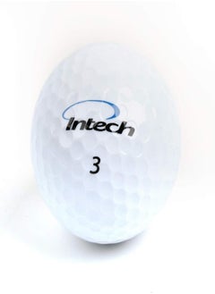 إنتك مجموعة كرات الجولف للرجال من Intech Beta Ti Distance، عبوة من 16 كرة، باللون الأبيض  - Image 3
