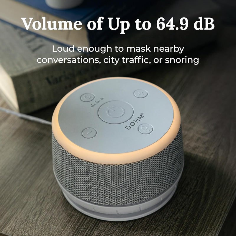 marpac Yogasleep Dohm Nova White Noise Sound Machine. Includes Night Light, Timer, 10 Fan Speeds for Louder Noise Blocking. Noise Canceling for Office Privacy & Concentration, Better Sleep for Baby & Adults. - Image 3