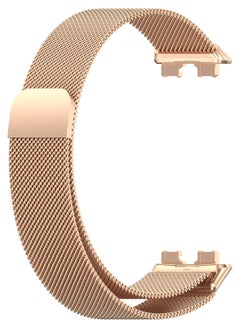 CoomBe 3-Pack Stainless Steel Milanese Loop Band Watchband For HUAWEI Band 8/9 Black/Sliver/Gold  - Image 3