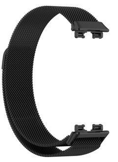CoomBe 3-Pack Stainless Steel Milanese Loop Band Watchband For HUAWEI Band 8/9 Black/Sliver/Gold  - Image 4