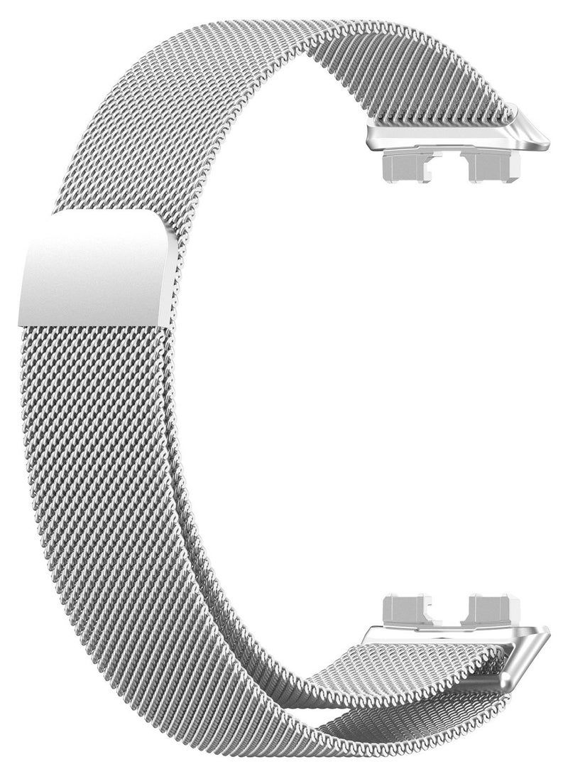CoomBe 3-Pack Stainless Steel Milanese Loop Band Watchband For HUAWEI Band 8/9 Black/Sliver/Gold  - Image 2