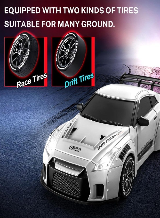Jack Royal GTR Tokyo Drift Remote Control 1:20 Scale Drift Car | 20Kmph, 2.4Ghz | Rc Drifting Car 4 Wheel Drive Boost Mode Long Range Remote Hard Plastic Top with LED Head Light - Image 2