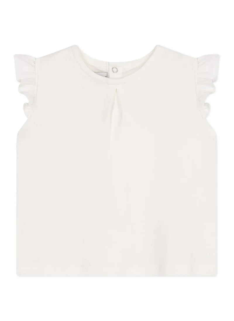 Petit Bateau Babies' sleeveless cotton blouse