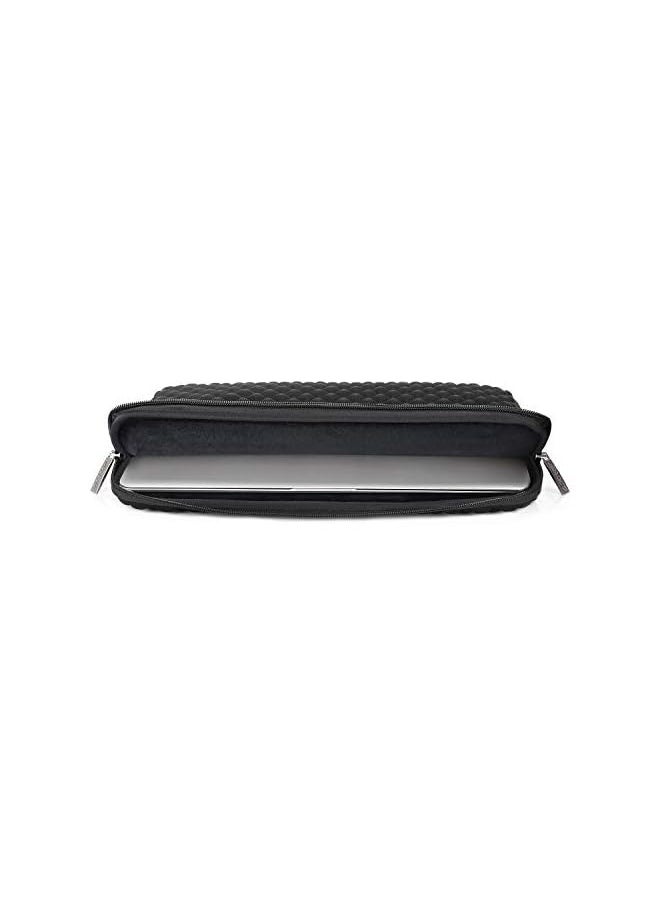 Mosiso - Laptop Sleeve Compatible with MacBook Pro 16 inch 2021 2022 M1 Pro/Max A2485/2019-2020 A2141/Pro Retina 15 A1398, 15-15.6 inch Computer, Diamond Foam Neoprene Bag with Small Case, Black - Image 1