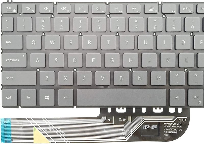 WISTAR Laptop Keyboard Compatible for Dell inspiron 5501 5502 5508 5584 5590 5591 5593 5594 5598, inspiron 7500 7501 7590 7591 Series Laptop with Backlit US Layout - Image 2
