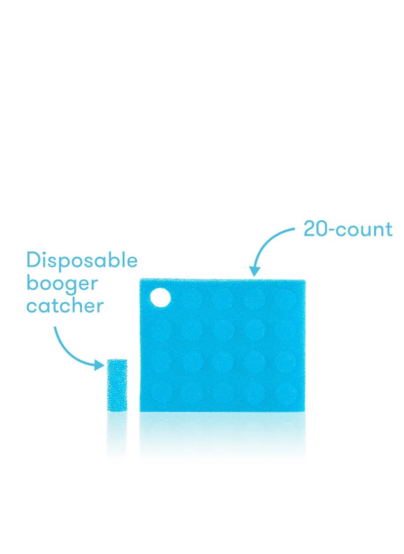 fridababy - NoseFrida Hygiene Filters | Made in Sweden | 20-Count Nasal Aspirator Replacement Filters | Safe, BPA-Free, Hygienic, Blocks Mucus & Bacteria | Baby Congestion Relief - Image 1