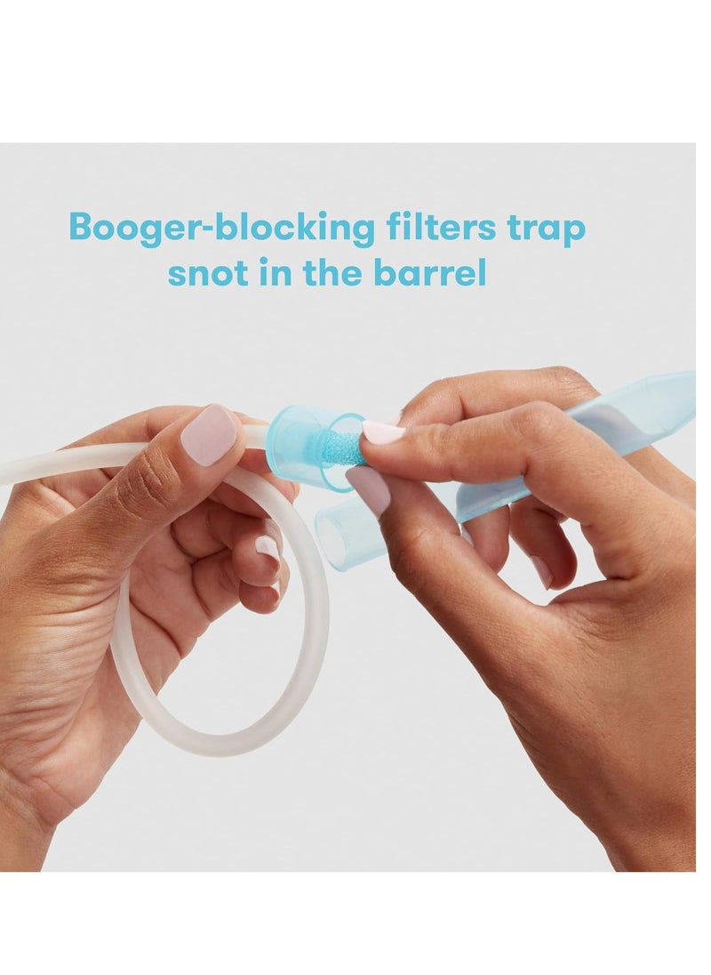 fridababy - NoseFrida Hygiene Filters | Made in Sweden | 20-Count Nasal Aspirator Replacement Filters | Safe, BPA-Free, Hygienic, Blocks Mucus & Bacteria | Baby Congestion Relief - Image 1
