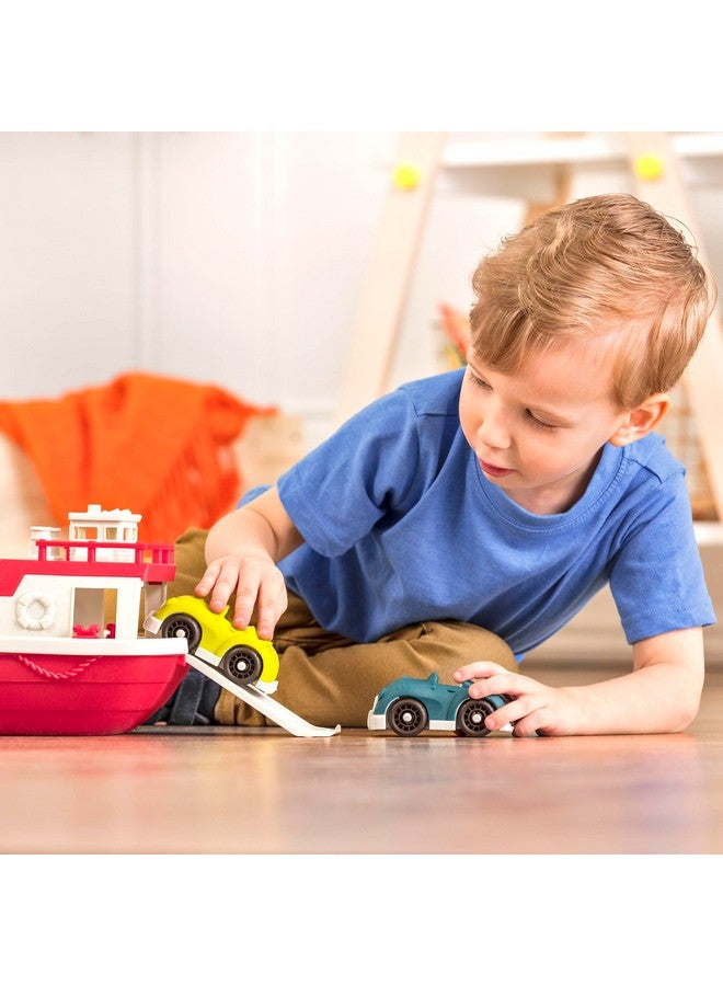 Battat- Wonder Wheels- Pool And Bath Toys For Babies, Toddlers - Floating Toy Boat For Water Play - Recyclable Materials- Ferry Boat - 1 year + - Image 2