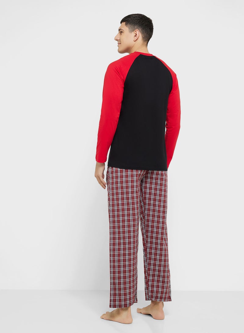 Robert Wood Nightwear T-Shirt & Pants Sets  - Image 2