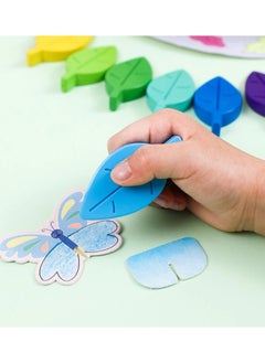 Avenir Magic Water Painting Princesses 6 Reusable Coloring Surfaces, 2 Sheets of Repositionable Stickers, and Refillable Water Pen, Easy to Carry Kids 3+  - Image 5