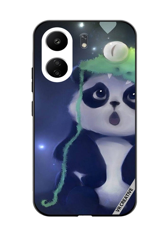 VR CREATIVE Protective Case Cover For Xiaomi Redmi 13C Starlight Panda Design Multicolour - Image 1
