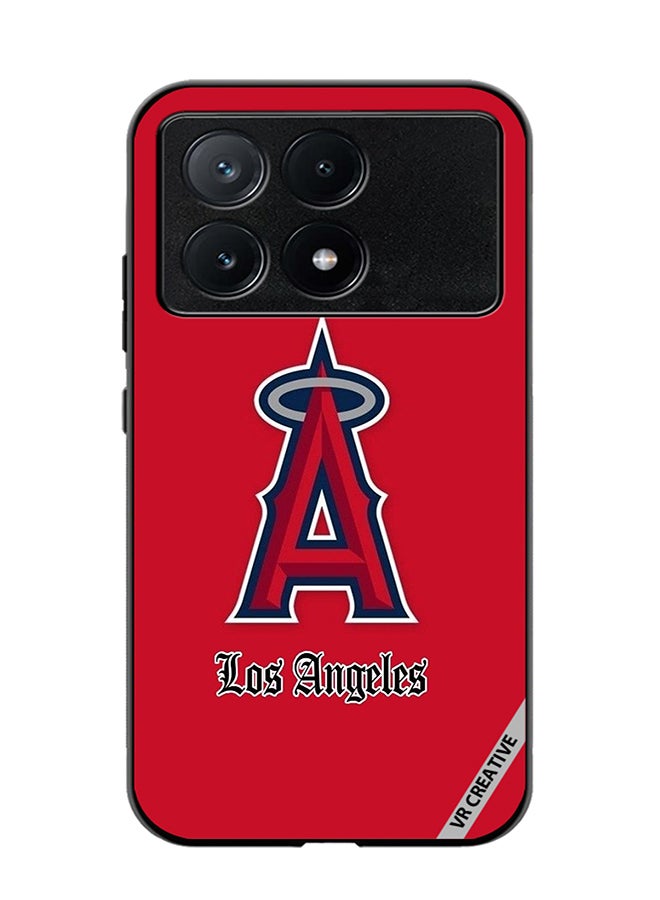 VR CREATIVE Protective Case Cover For Xiaomi Poco X6 Pro Los Angeles Design Multicolour - Image 1