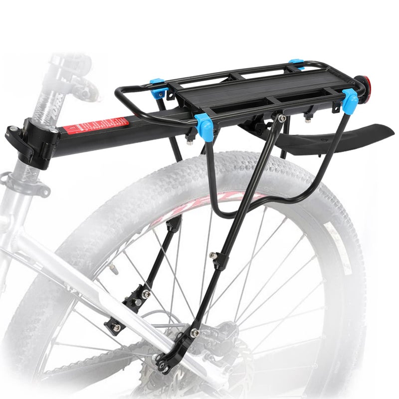 MAIKEHIGH MAIKEHIGH Bike Pannier Rear Rack Load 50KG, Quick Release Adjustable Bicycle Carrier Racks with Reflector Fender Back Seat Post for Cycling Mountain Luggage Cargo Sport - Image 1