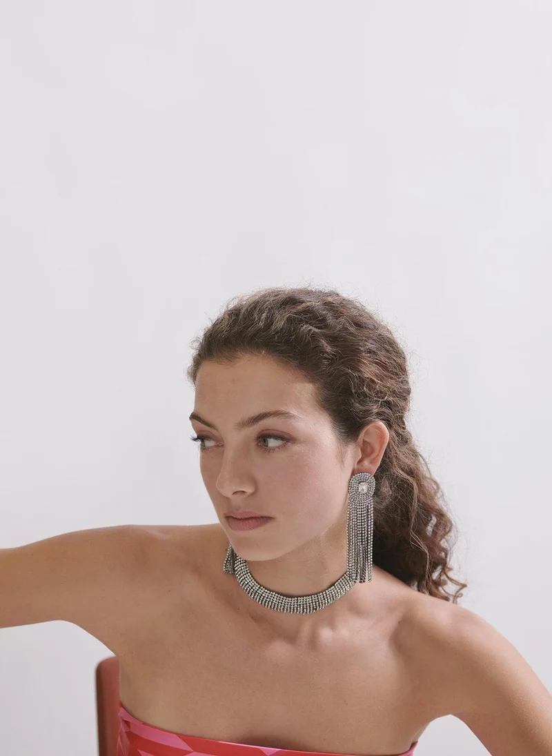 Lola Casademunt Choker with crystals