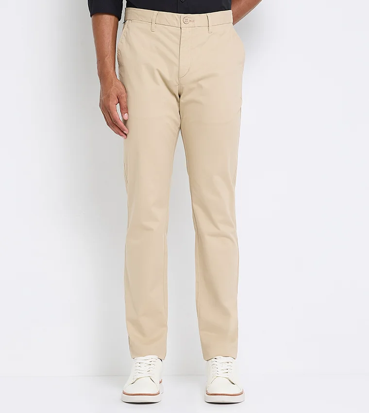 بين شيرمان Ben Sherman Men's Solid Pants