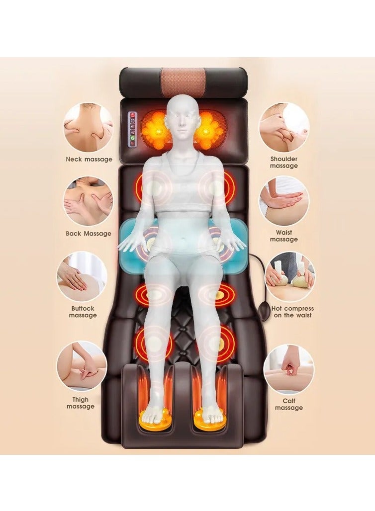 GENNEXT Luxury Portable Full Body PU Leather Massage Mattress - Image 3