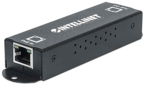 Intellinet 1-Port Indoor Gigabit PoE+ Extender Repeater – 25W Power Budget via Cat5e Cat6 RJ45 Ethernet Network Cables, Daisy-Chain – 3 Yr Mfg Warranty - 560962 - Image 1