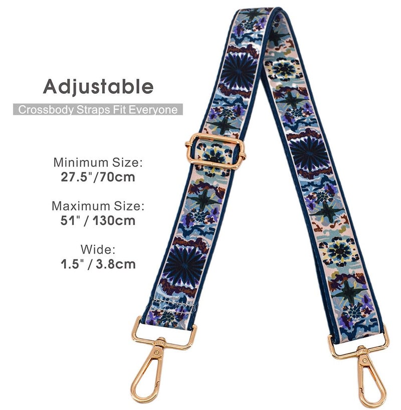 ROYGBCP Purse Strap Replacement Bag Strap Crossbody Handbag Shoulder Strap Adjustable Purse Straps For Handbags - Image 3