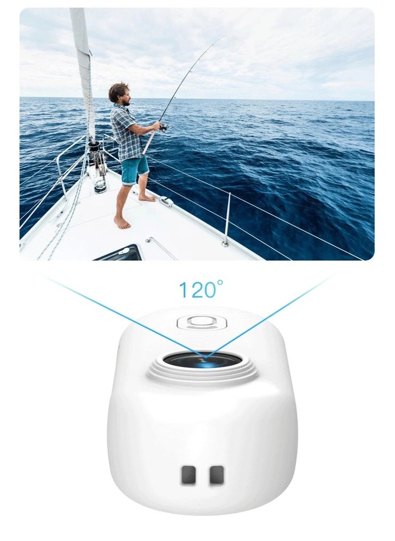 MOCOM 4K Ultra HD WiFi Action Camera - Tiny Thumb Size (1.25oz), Magnetic & Wearable Body Cam with 360° Clip, 131ft Waterproof (IPX8), 120-Min Battery Life, Hands-Free POV Vlogging for Cycling, Motorcycle, Diving & Sports – Supports 256GB TF Card, Loop Recording, H.265 Codec, Real-Time Viewing – Your Ultimate Adventure Companion!  - Image 3