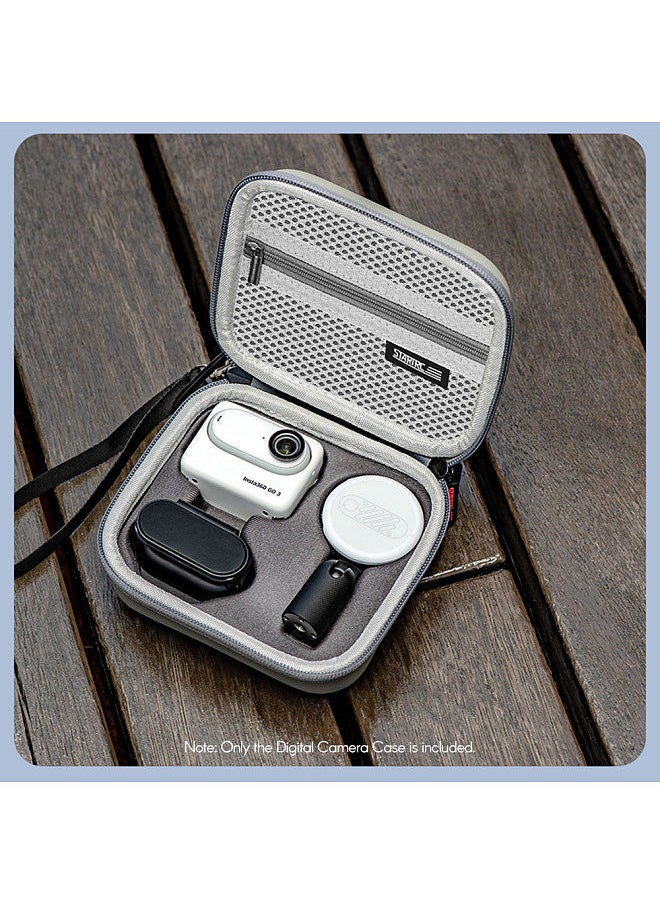 STARTRC STARTRC Sports Camera Case Digital Camera Case Portable Storage Bag for Camera Protective Bag for Digital Camera with Semi-open Design Compatible with Insta360 GO3  - Image 3