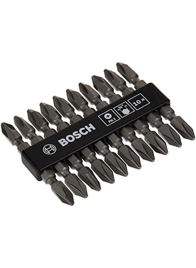 BOSCH Double Ended Bit Set 10 Pieces Universal Standard 65 Mm Total Length - Image 2