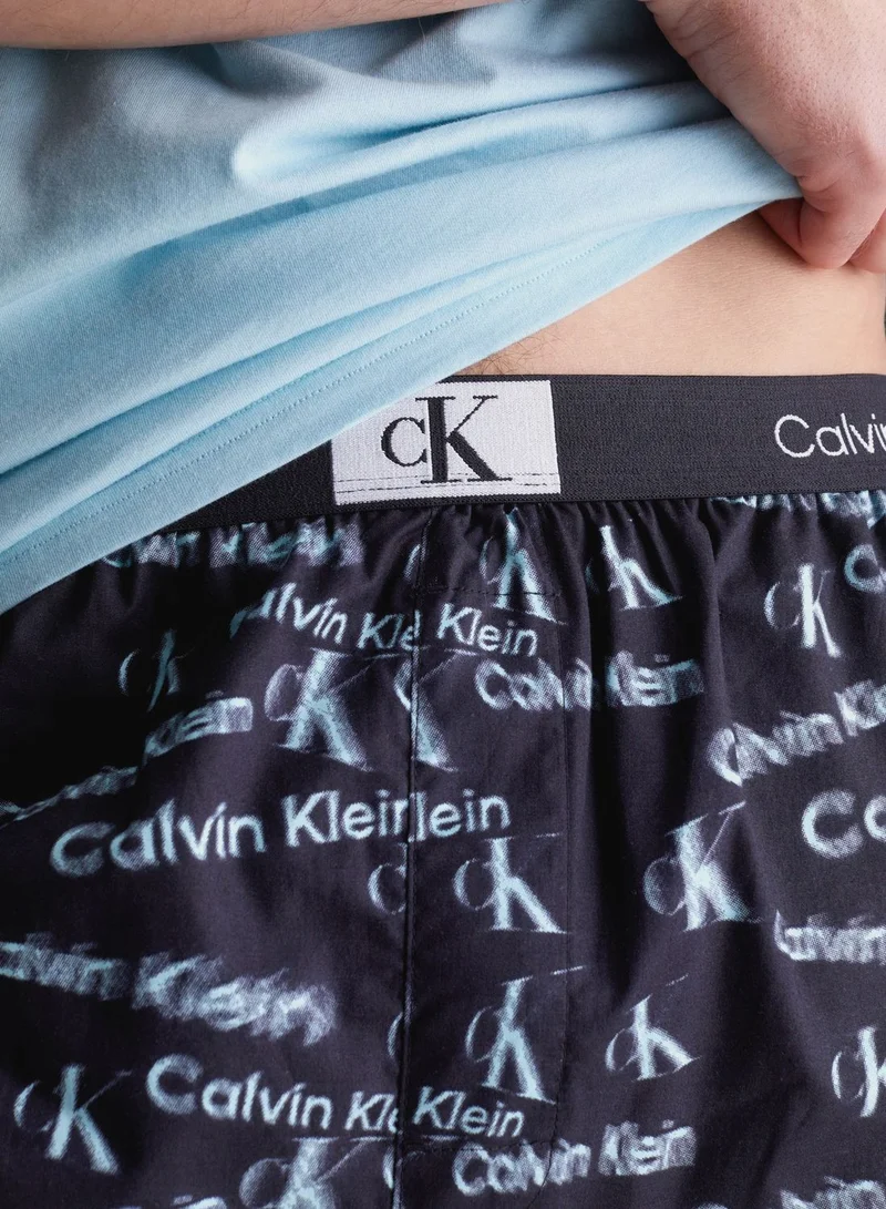 CALVIN KLEIN Logo Band Sweatpants