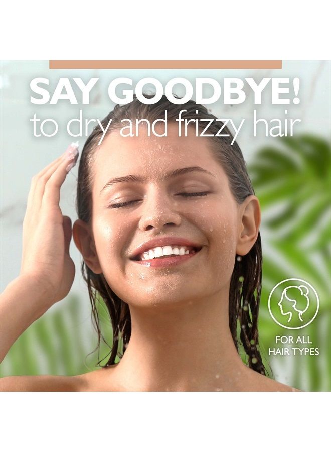 Saryna Key Damage Repair Treatment Butter Mask - African Shea Butter for Dry Hair Treatment - Rejuvenating Butter Moisturizer with Natural Keratin and Vitamins A, E, F (300ml/10.14oz)