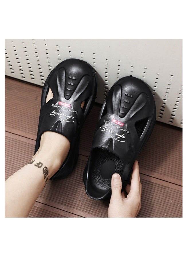 FASHION Summer Men's Women's Couple Slippers Trendy Outer Wear Casual Non-Slip Platform Shoes Thick Bottom Increased Height Shoes  - Image 3