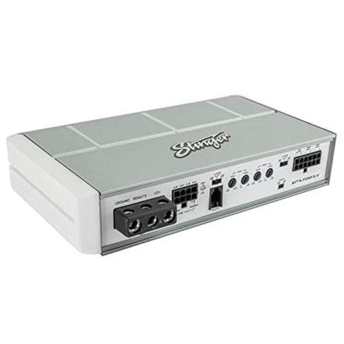 Stinger SPX700X4 Micro 4 Channel 700 Watt Powersports Amplifier for Motorcycles, ATV, Marine and Mobile Applications - Image 1
